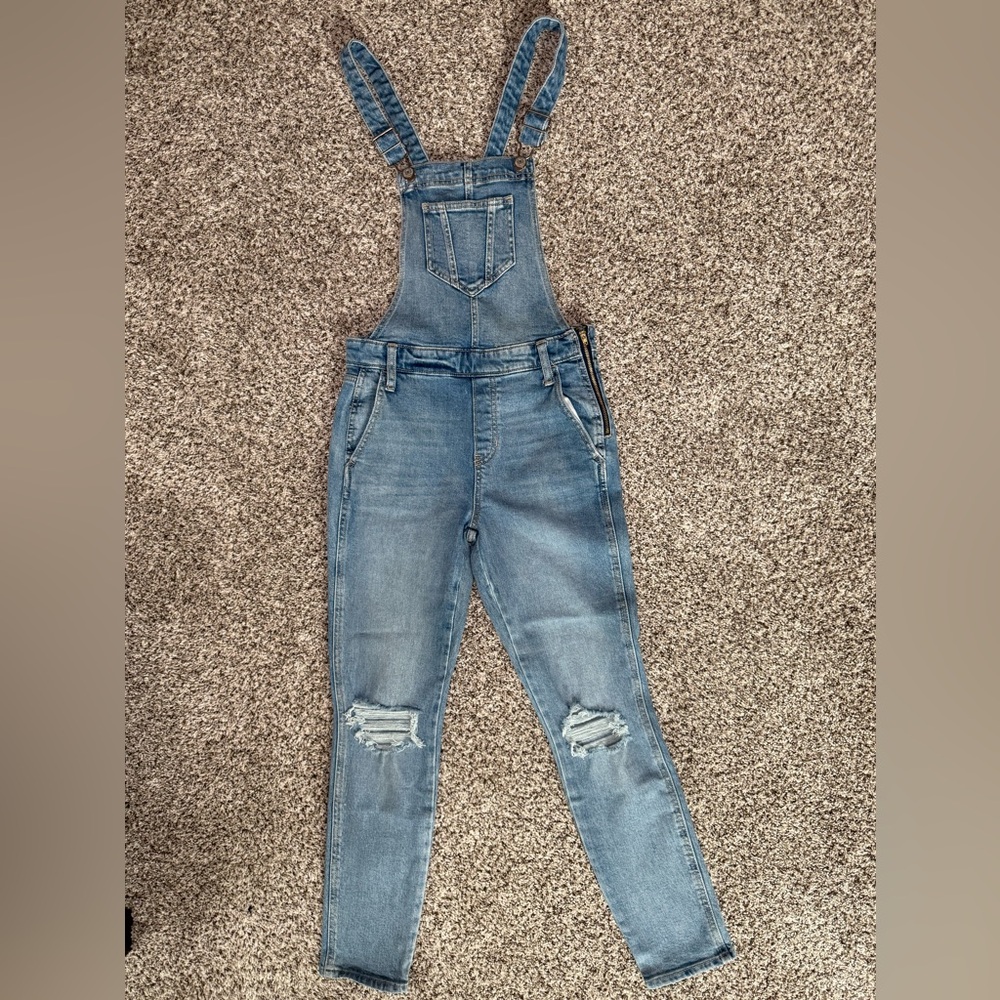 Old Navy Light Blue Denim Overalls